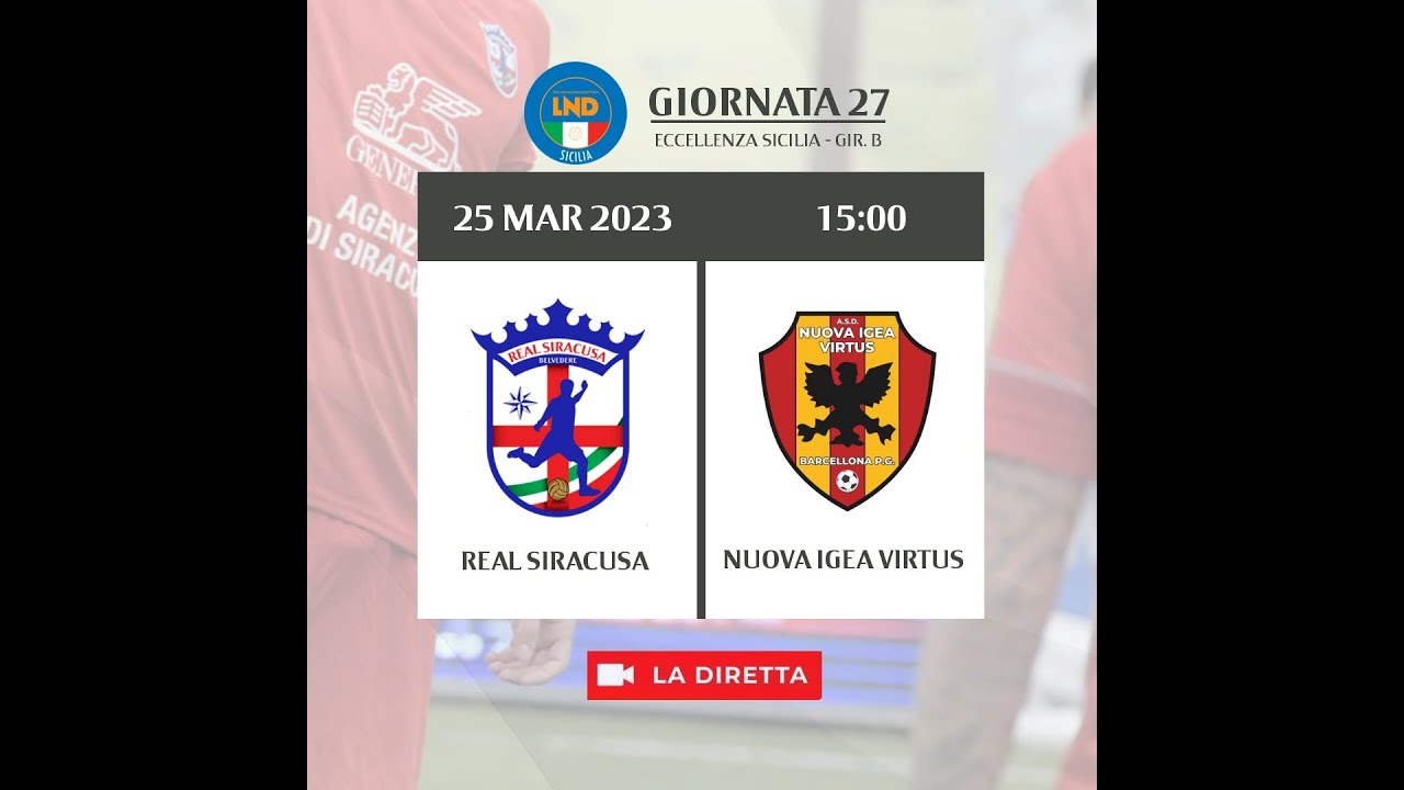 Real Siracusa - Nuova Igea Virtus