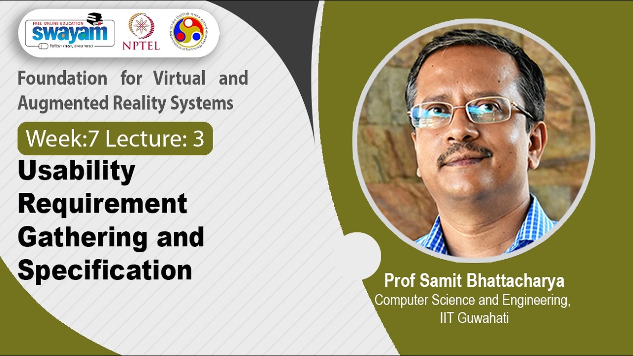 Lec-35: Usability requirement gathering and specification
