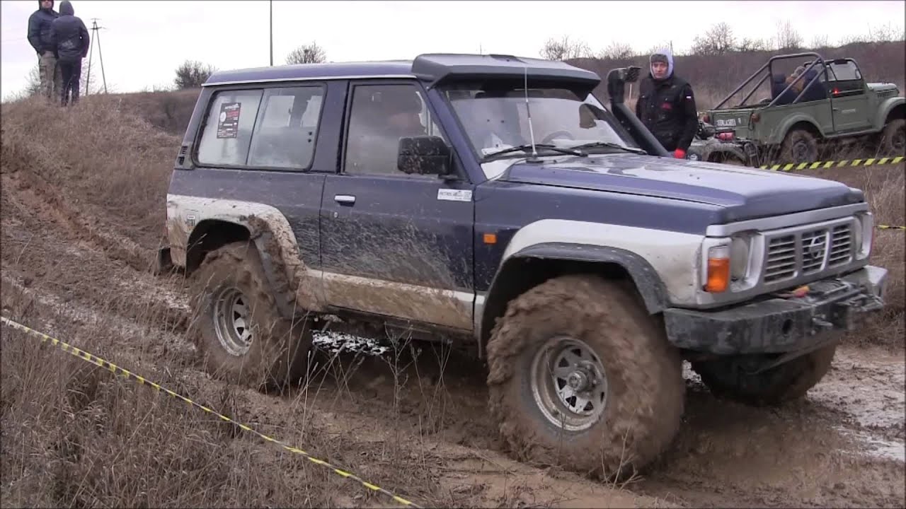 Nissan Patrol Y60 4.2TD, 2.8TD, Pajero off-road Piątnica 11-01-2015