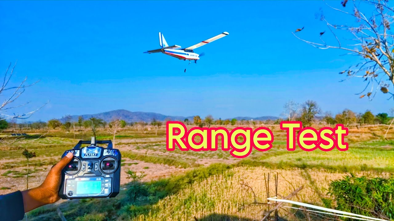 क्या मेरा RC Plane वापस आएगा? 😱 Range Test! हद पार कर दी! 🚀 मेरे RC Plane का खतरनाक Range Test.