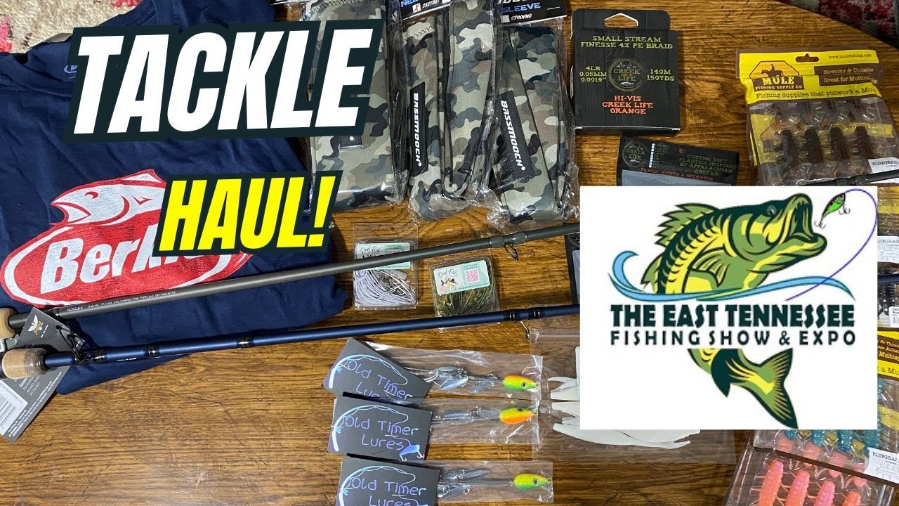 East Kentucky Fishing Expo Tackle Haul