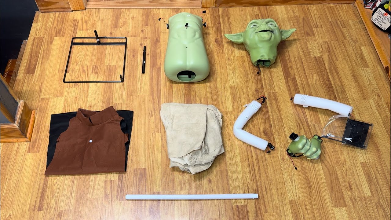 Home Depot Holiday Yoda Instructional Setup Video