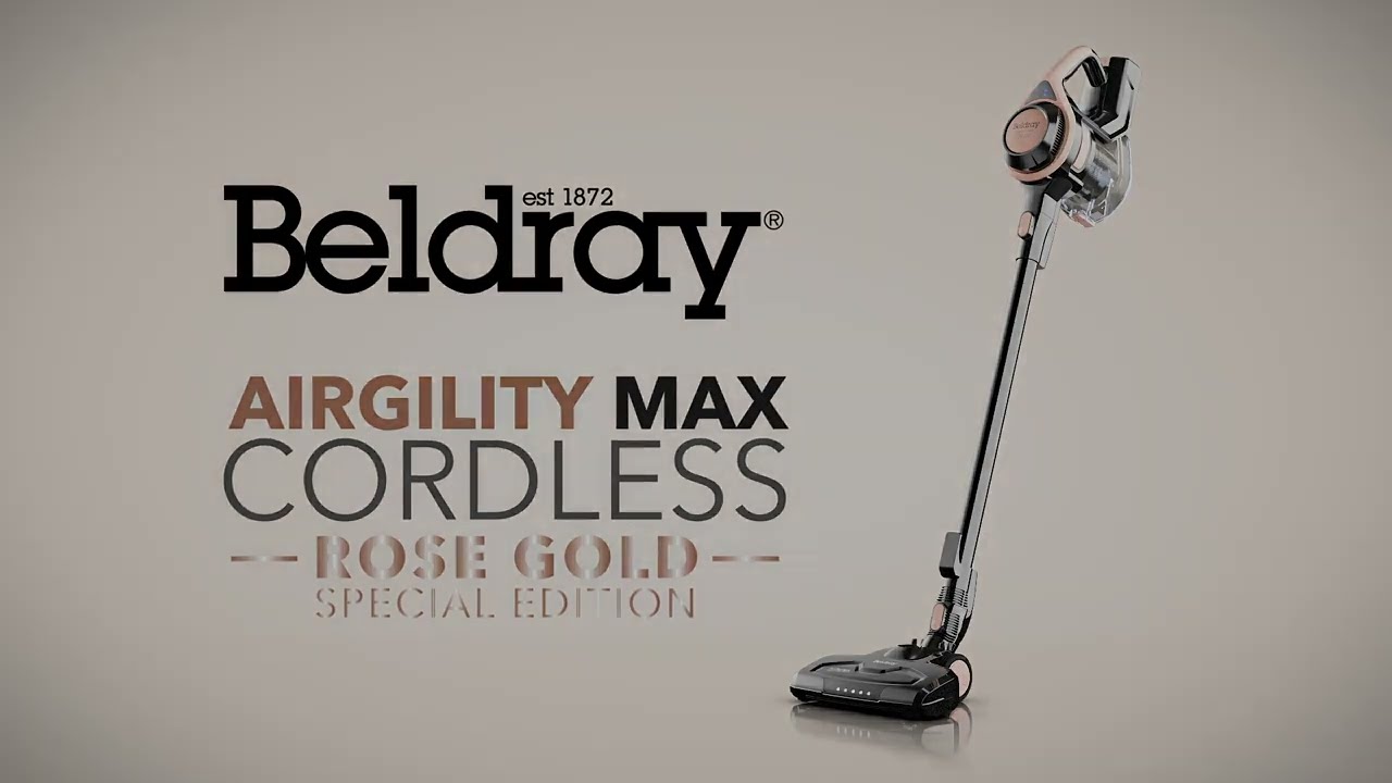 Introducing: Beldray Airgility Max Cordless in Rose Gold | BEL0813NRG