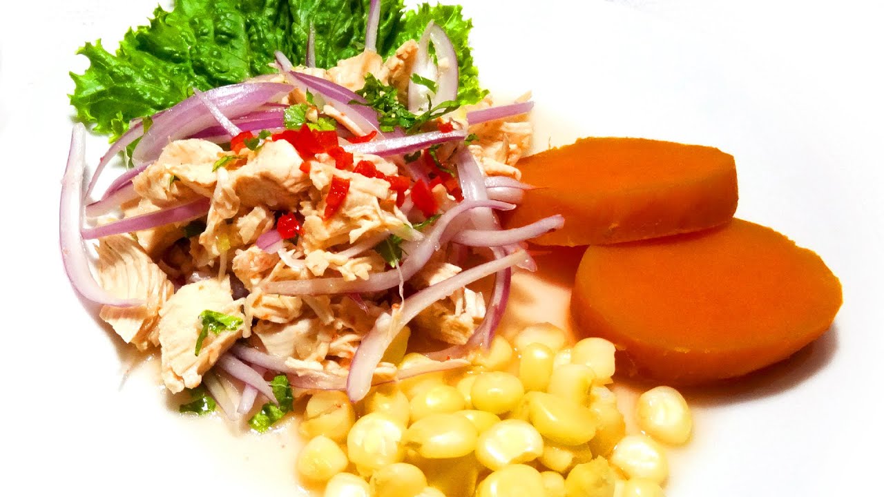 CEVICHE DE POLLO | VERANO 2016 | Sazón y Corazón