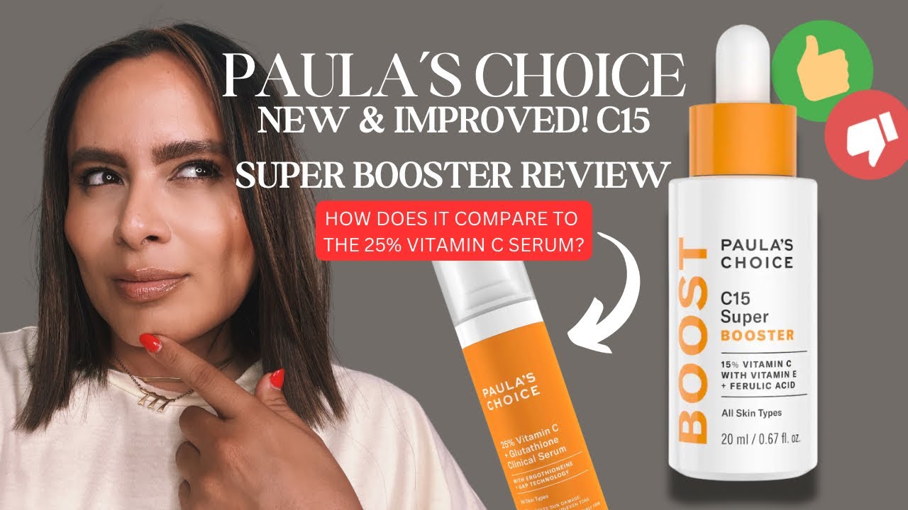 Paula's Choice NEW! & Improved C15 🍊 Super Booster Review | Nadia Vega