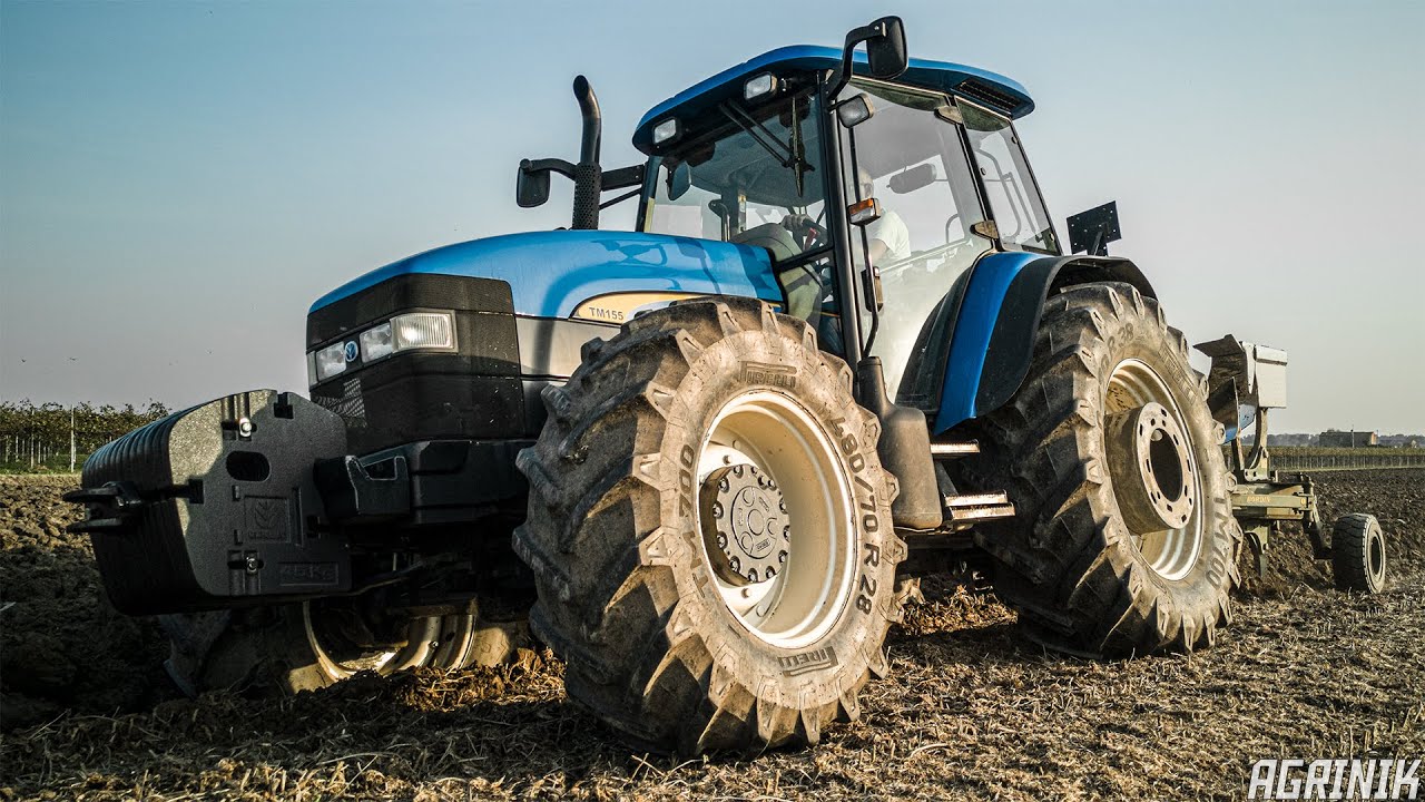 PURE SOUND | NEW HOLLAND TM155 + Bivomere BORDIN | Aratura 2018 | 1080p