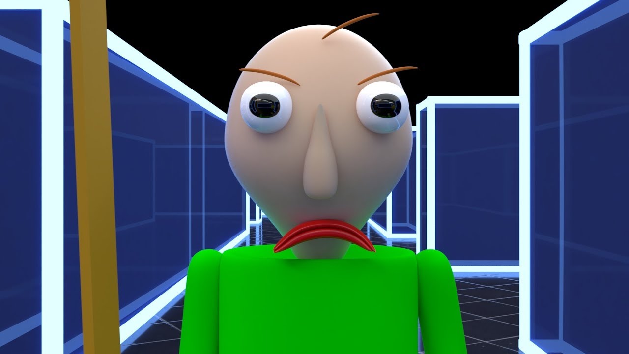 Pacman против Baldi [BALDI'S BASICS ANIMATION]