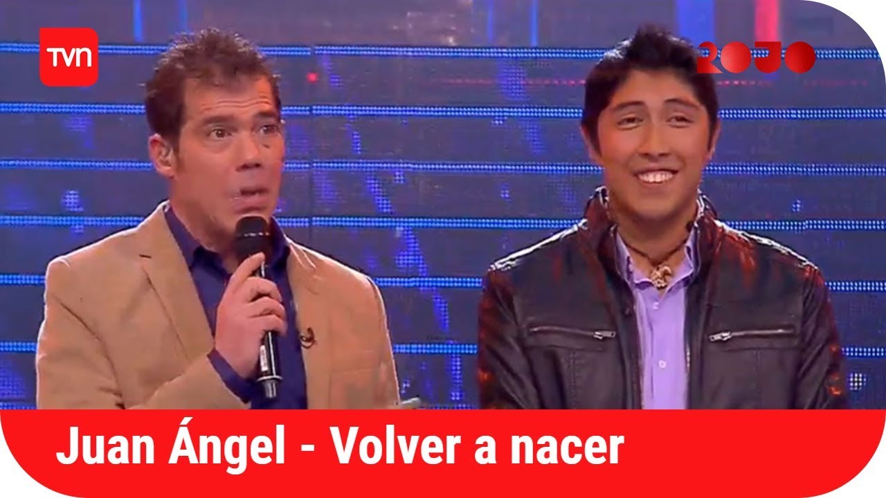 Juan Ángel cantó 