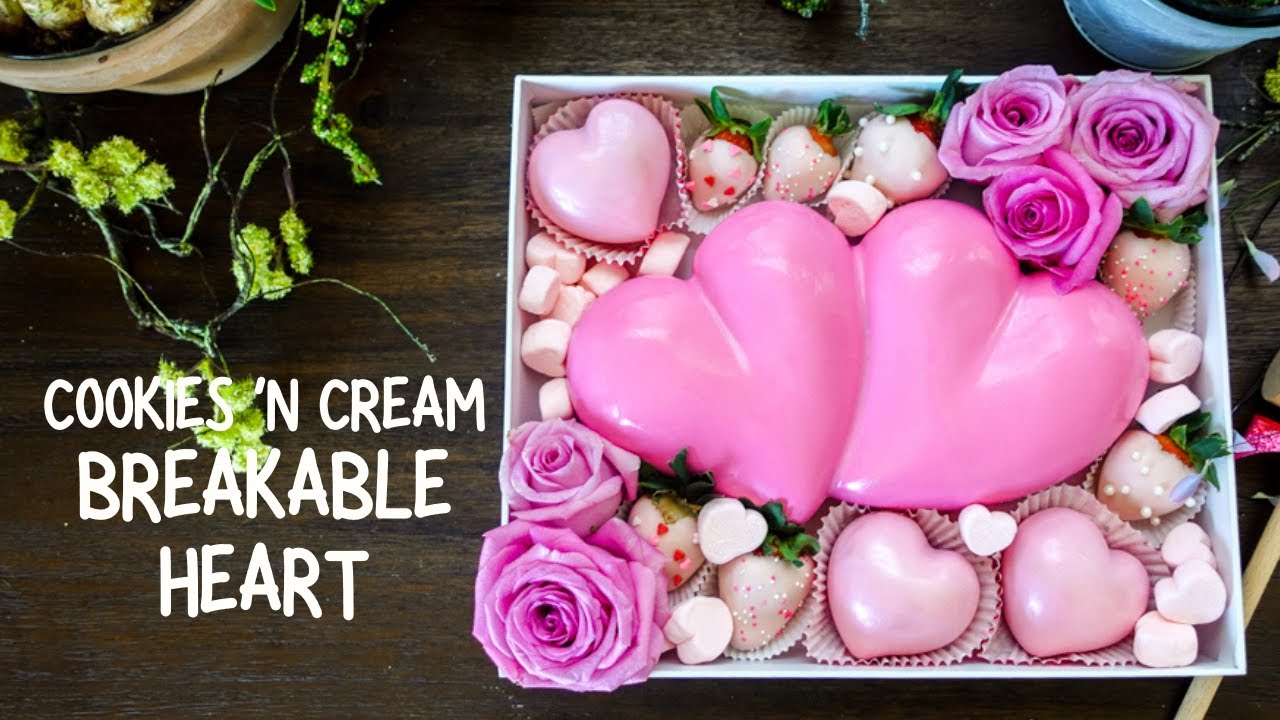 Breakable Heart Tutorial | Cookies 'n Cream Chocolate