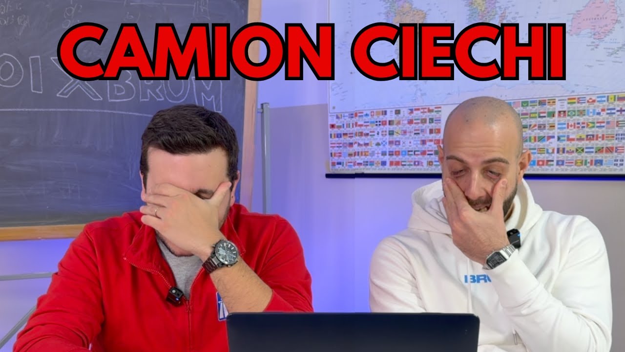 CAMION CIECHI: moviola BAD DRIVERS OF ITALY + BRUM PATENTI. CLIP al VAR e CARTELLINI ROSSI