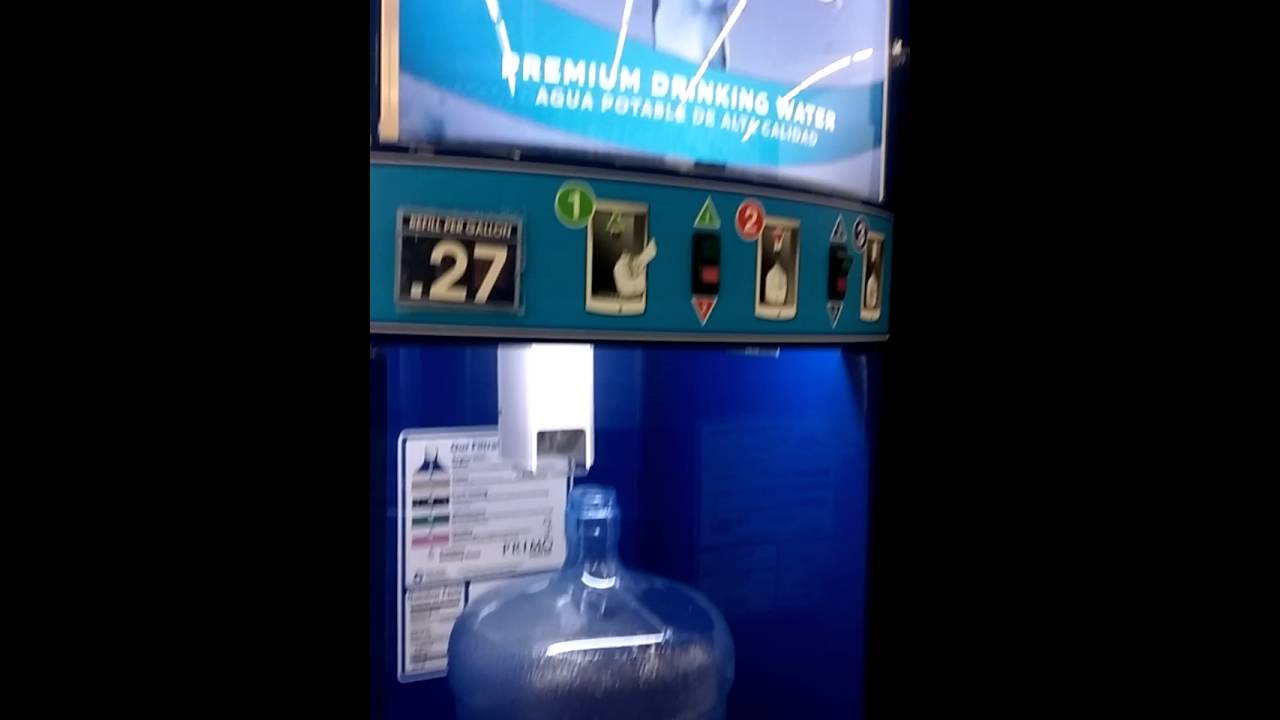 How to use a primo water dispenser