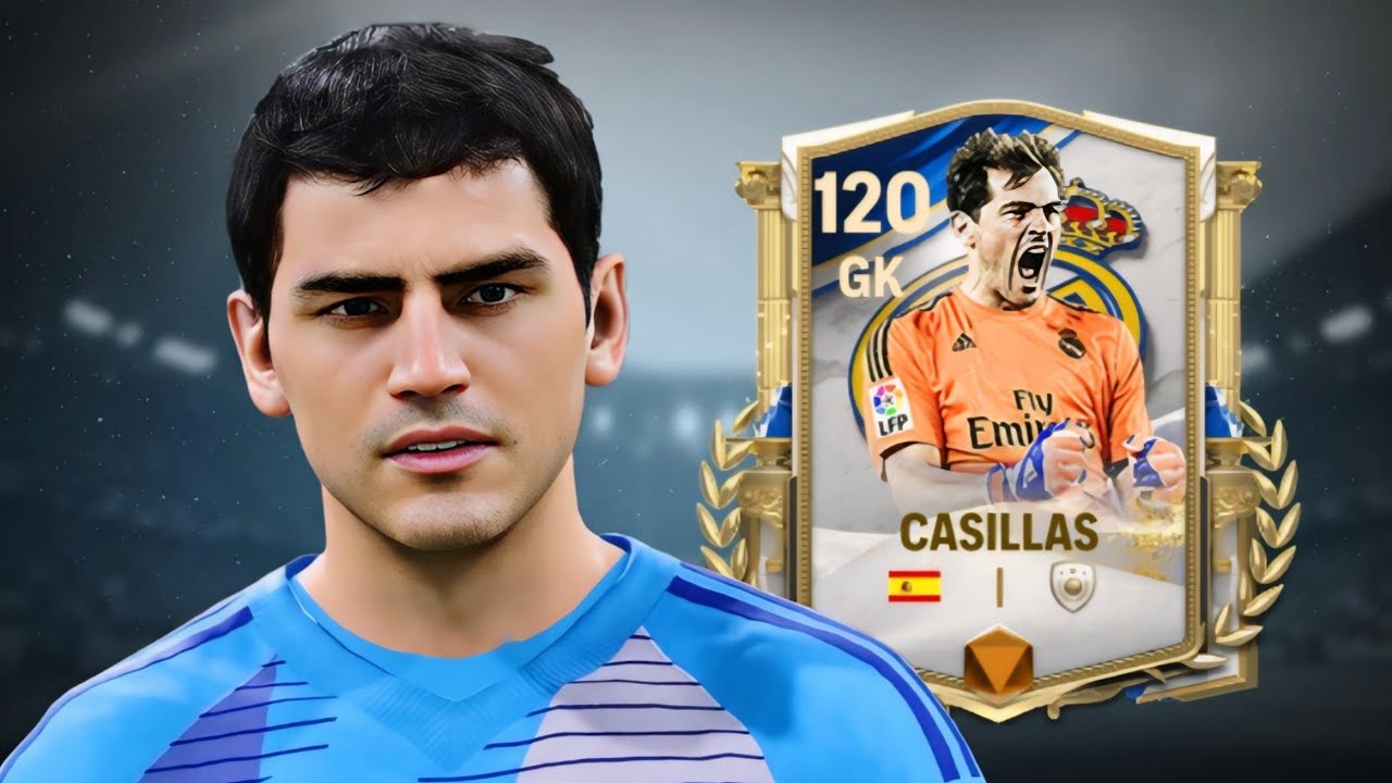 115 OVR CASILLAS HAVE CRAZY REFLEXES 🤯 GLORIOUS ERAS CASILLAS REVIEW FC MOBILE || LION