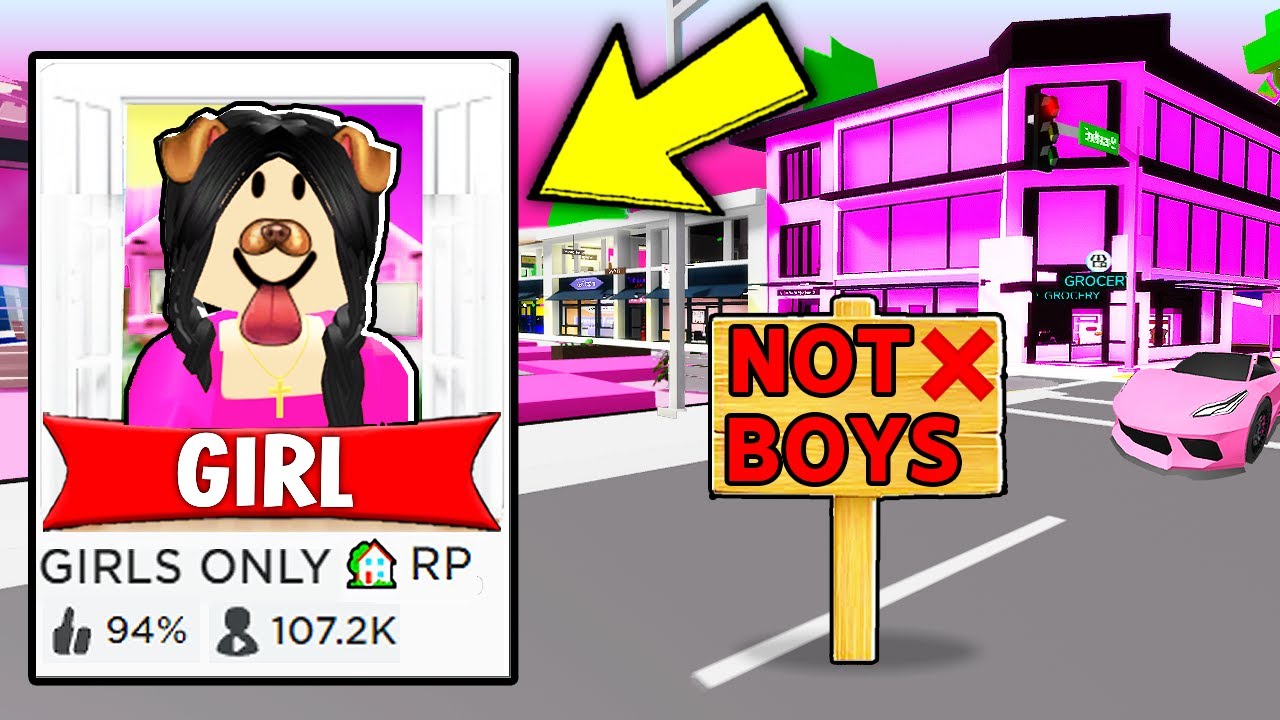 I CREATED A GIRLS ONLY BROOKHAVEN 🏡RP!