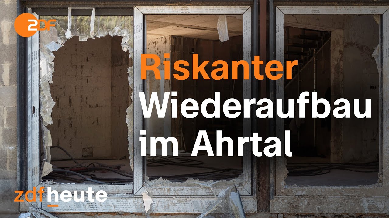 Nach Flutkatastrophe im Ahrtal – Aufbauen im Überschwemmungsgebiet | ZDFzoom