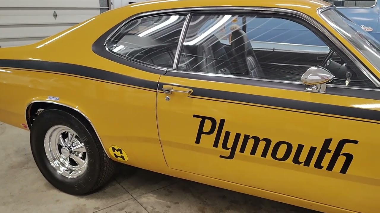 Plymouth Duster 340 1971 года выпуска, один владелец, пробег 9763 мили.
