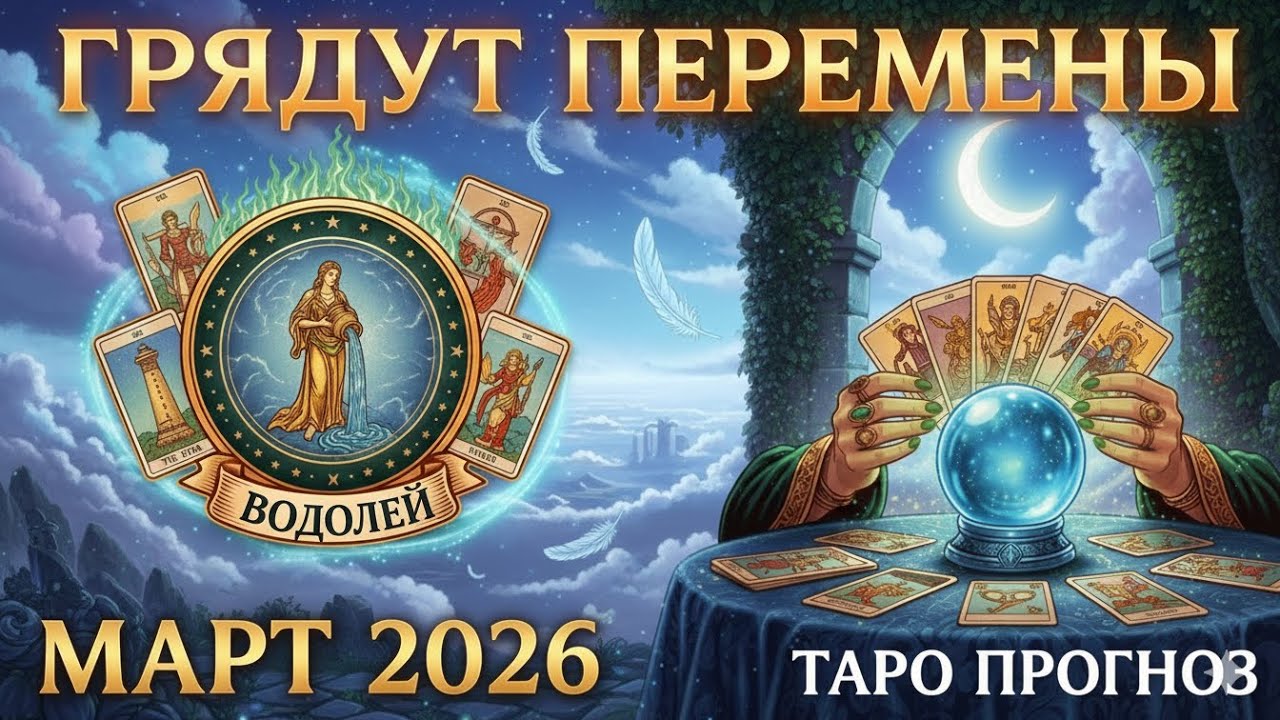 🥀🍃 ВОДОЛЕЙ,♒️, 🍀 ГРЯДУТ ПЕРЕМЕНЫ ✨ МАРТ 🌙 таро 🃏 прогноз 🔯 гороскоп, водолей март таро,