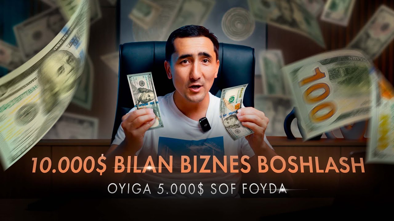 Oyiga 5000$ bemalol topsangiz bo'ladi! Biznes idea qidirib yurganlar ko'rsin| Baxtiyor Mansurov