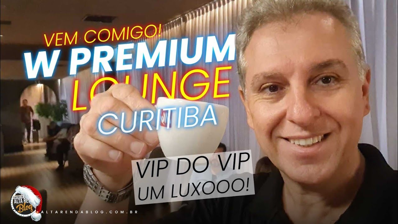 💳A MELHOR SALA VIP DE CURITIBA W PREMIUM LOUNGE! VEM COMIGO CONHECER ESTE NOVO LOUNGE MARAVILHOSO