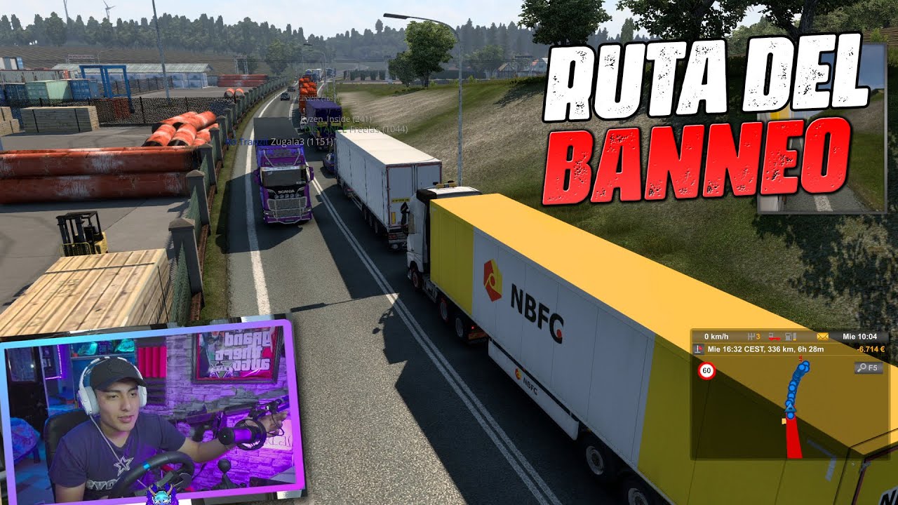 Mi Primera vez en la RUTA DEL BANEO | EURO TRUCK SIMULATOR 2 | Logitech G29 | ChoChe7w7