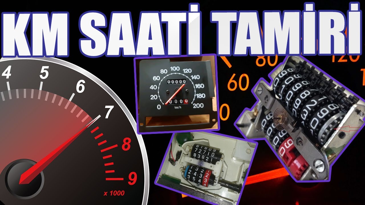 Kilometre saati tamiri dişli değişimi bakımı youtube da ilk (131 doğan şahin kartal)