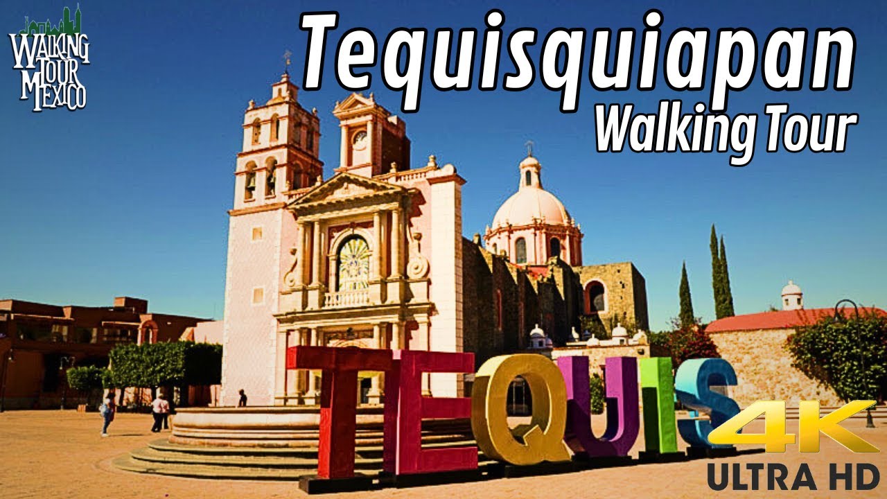 Tequisquiapan Pueblo Mágico de Querétaro | 4K Walking Tour México #tequisquiapan  #queretaro