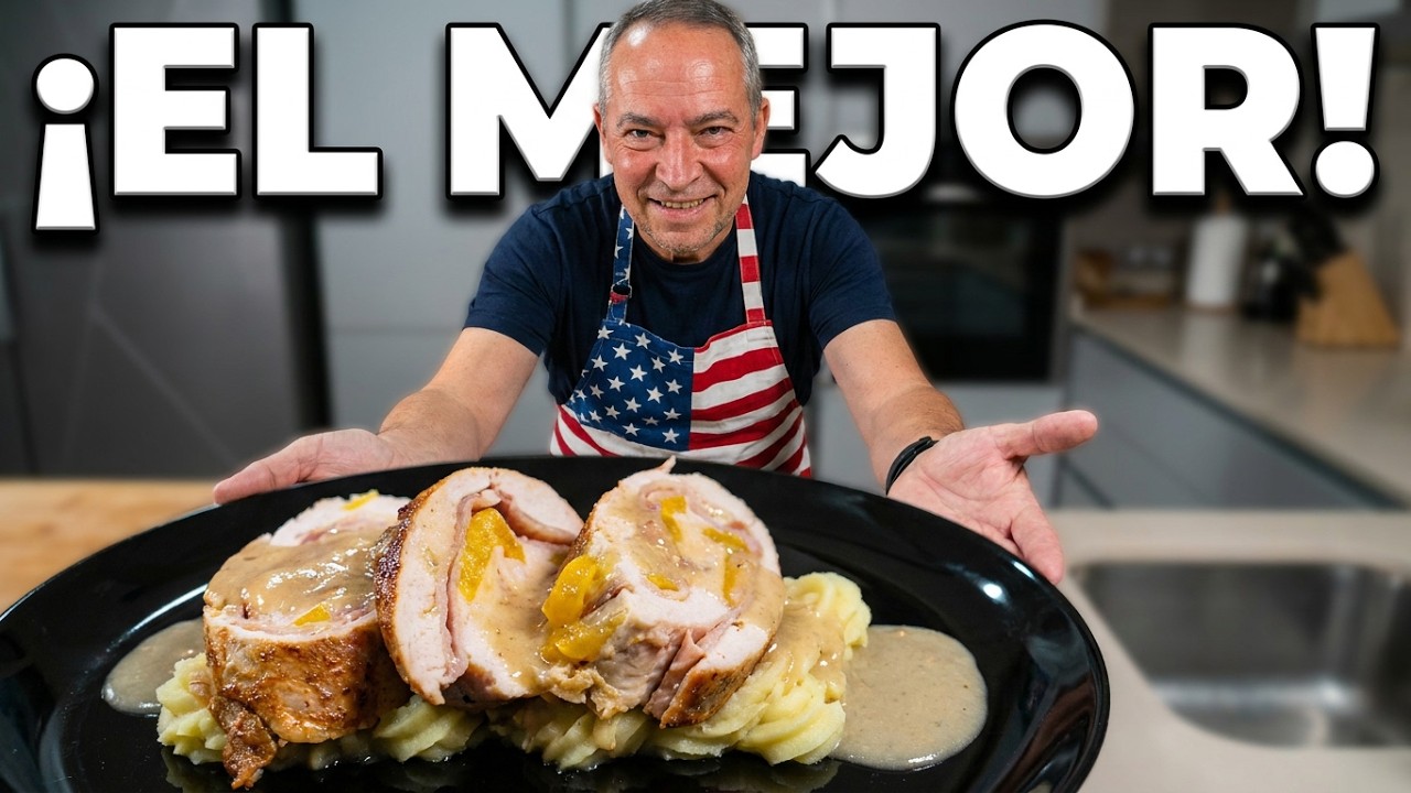 SOLOMILLO DE PAVO RELLENO CON JAMON SIN HORNO