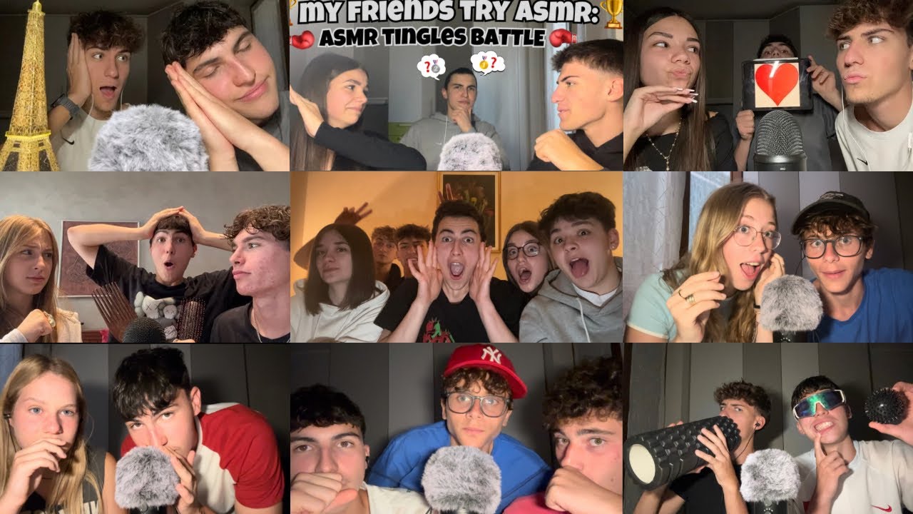 5 HOURS of FRIENDS try ASMR for the FIRST time to HAVE the BEST SLEEP (asmr compilation)
