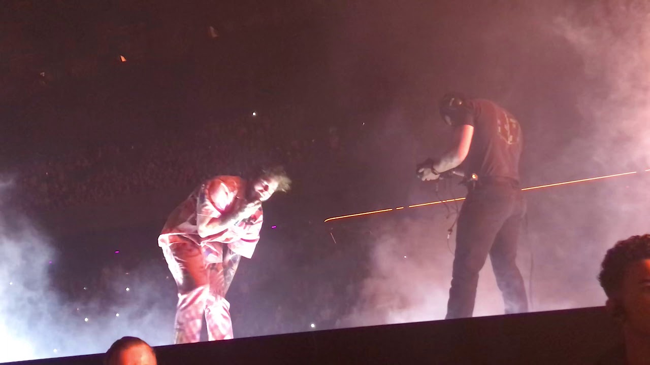 Post Malone 'Blame It On Me' LIVE @ Ziggo Dome Amsterdam 25-02-19 FRONT ROW
