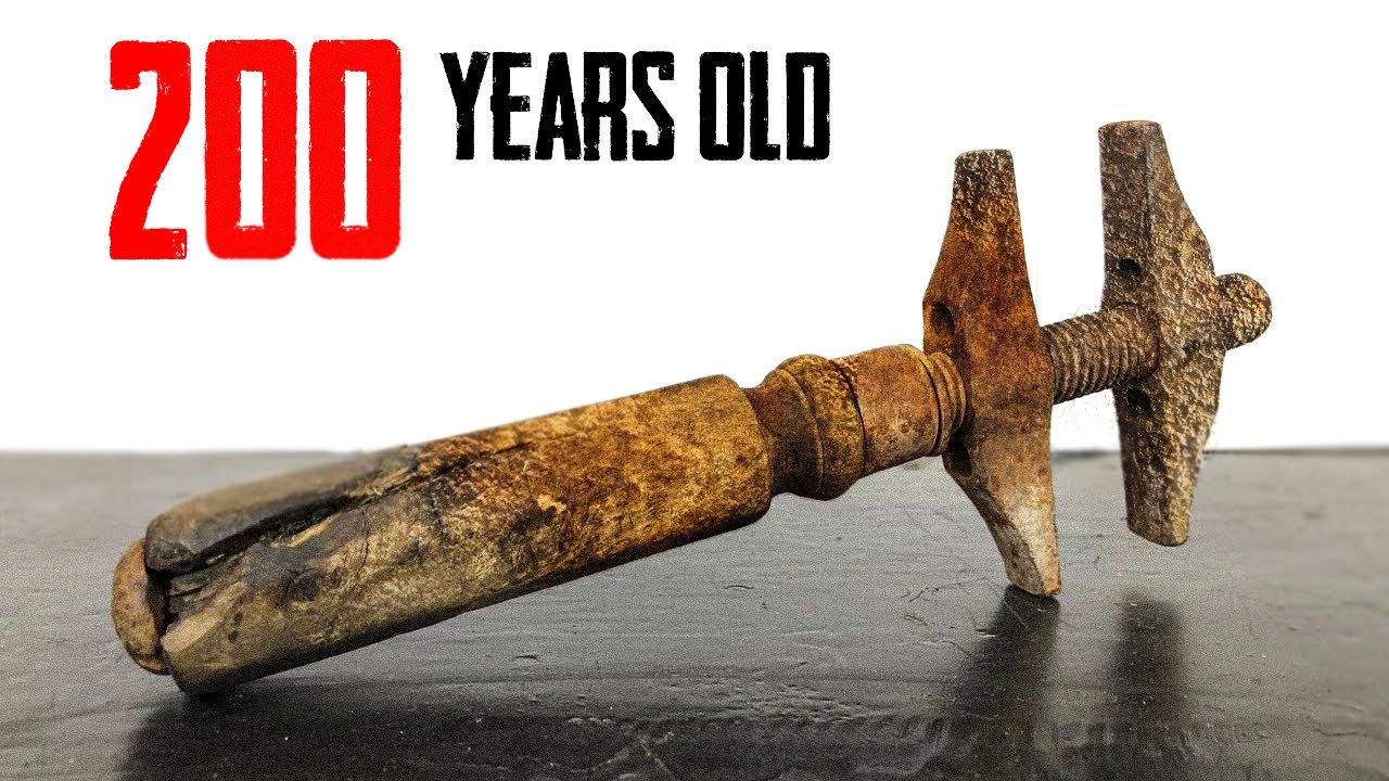 Restoration of Antique and Very Rusty Wrench