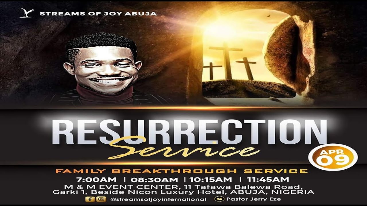 RESURRECTION SERVICE || EASTER SUNDAY || 9th April 2023