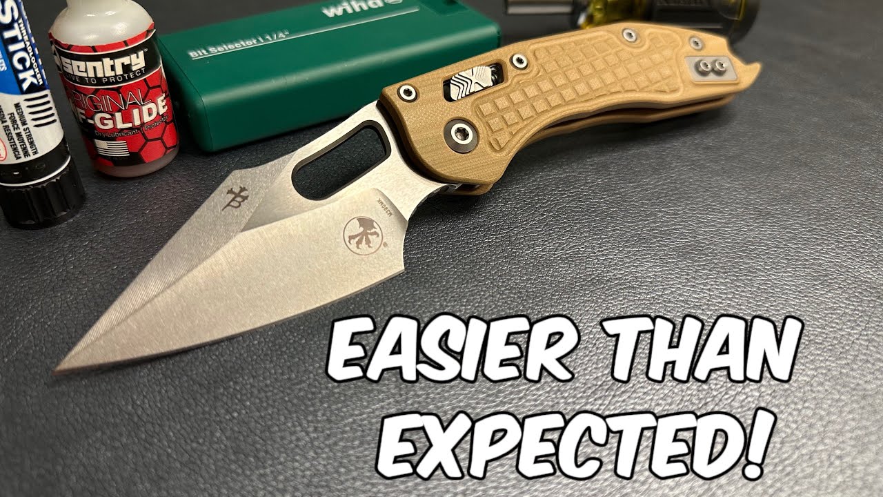 Disassembly and Mainenance of Microtech Ram-Lok Stitch