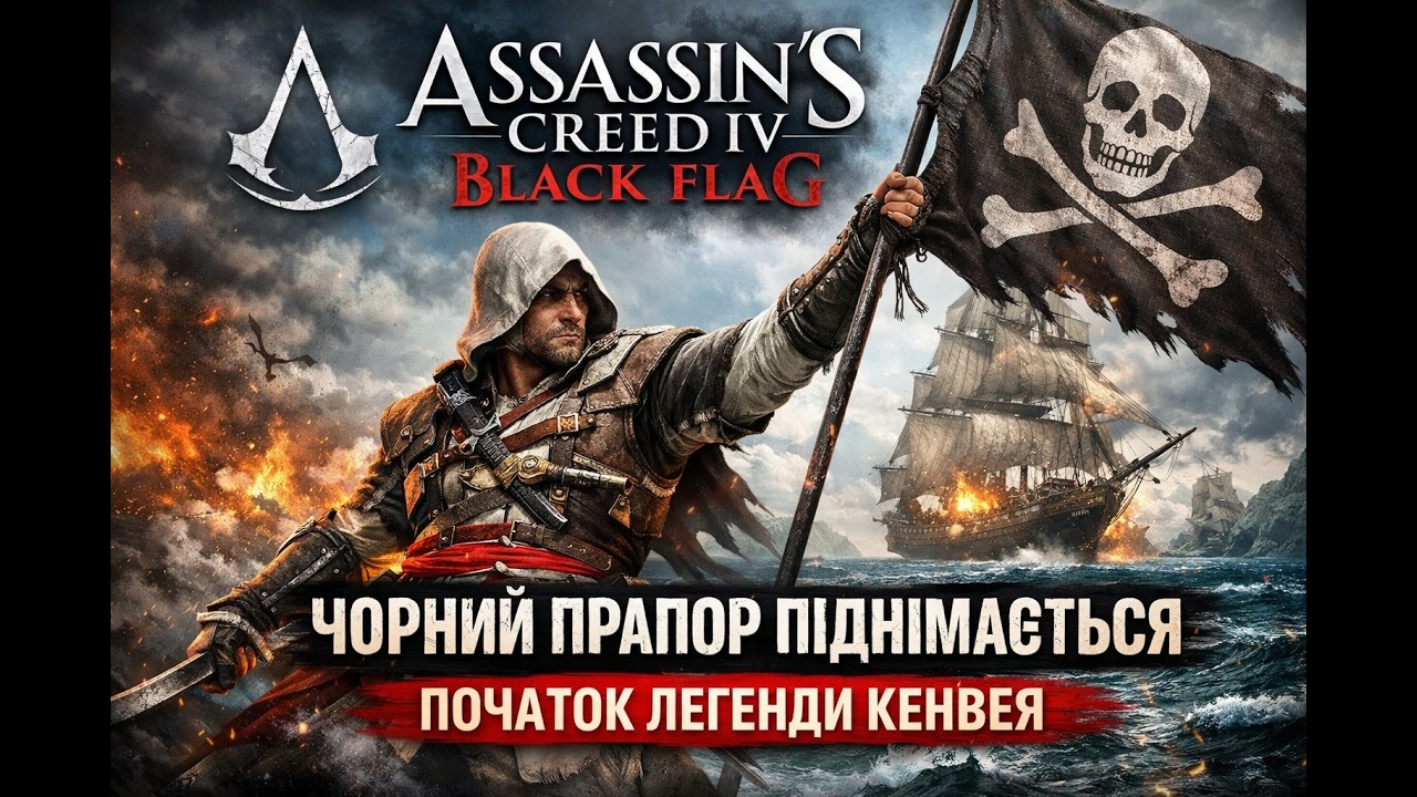 Чорний Прапор піднімається |路Початок легенди Кенвея