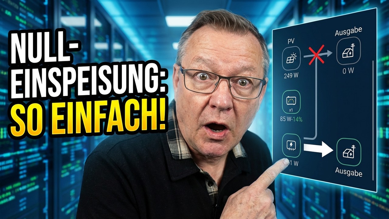 Null-Einspeisung ganz einfach: Die 3 wichtigsten Komponenten für deinen autarken Strombedarf!