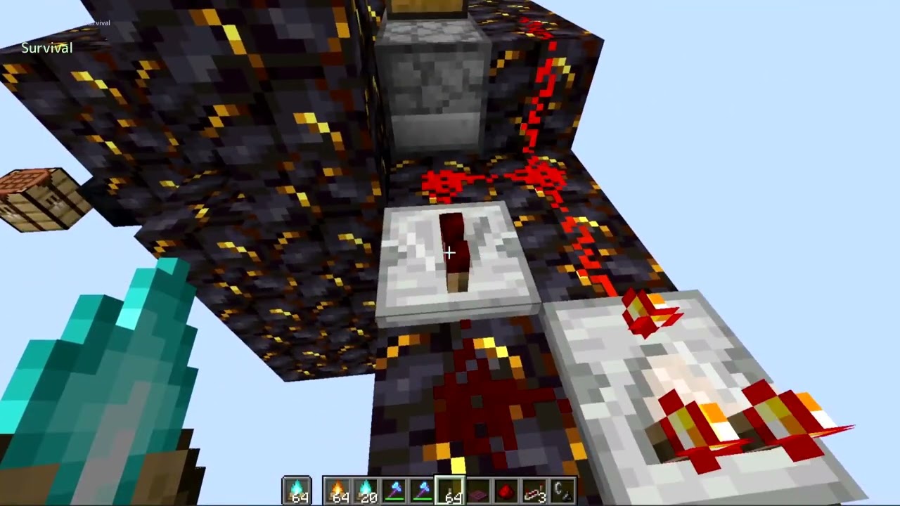 Automatic Villager Breeder + Crop Farm  Minecraft_R