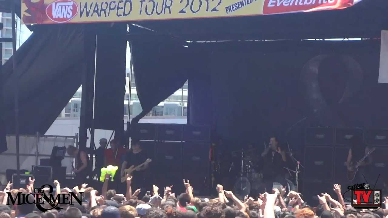 Of Mice & Men - Live FULL SET! Vans Warped Tour 2012 in San Francisco, CA