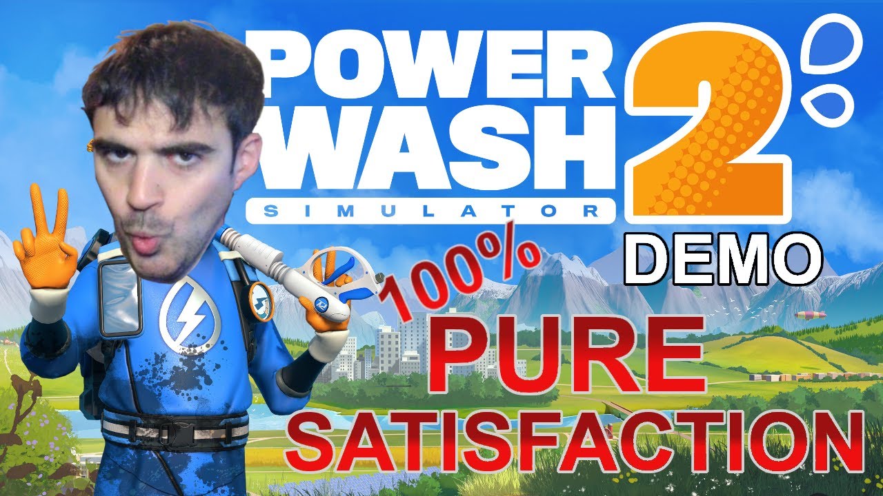Так невероятно приятно... Демо-версия Powerwash Simulator 2