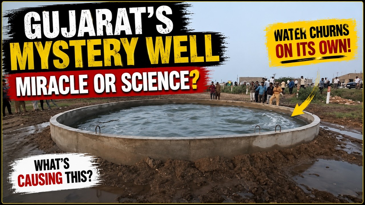 Mystery in Gujarat! Well Water Starts Churning on Its Own | Scientists Investigate | India News