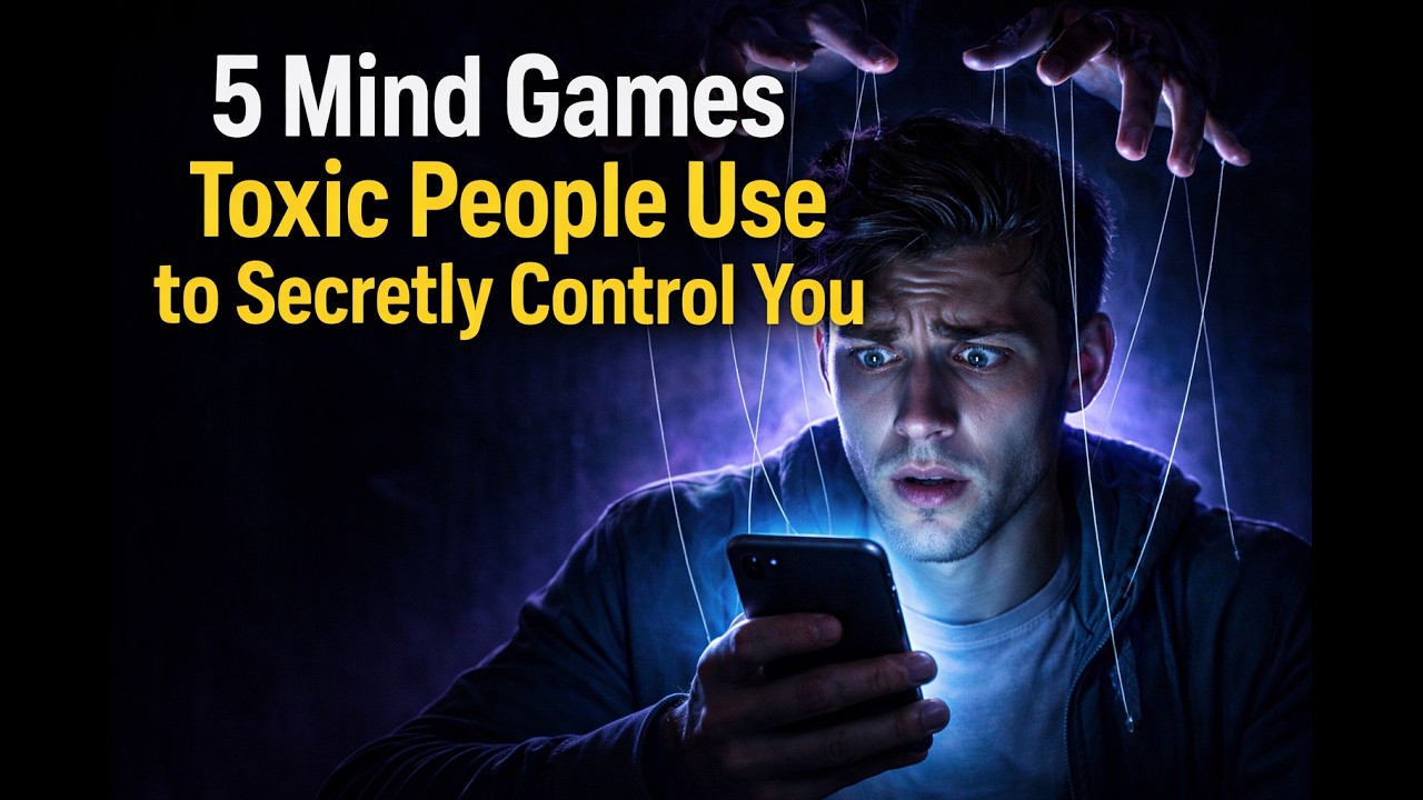 5 Mind Games Toxic People Use to Secretly Control You