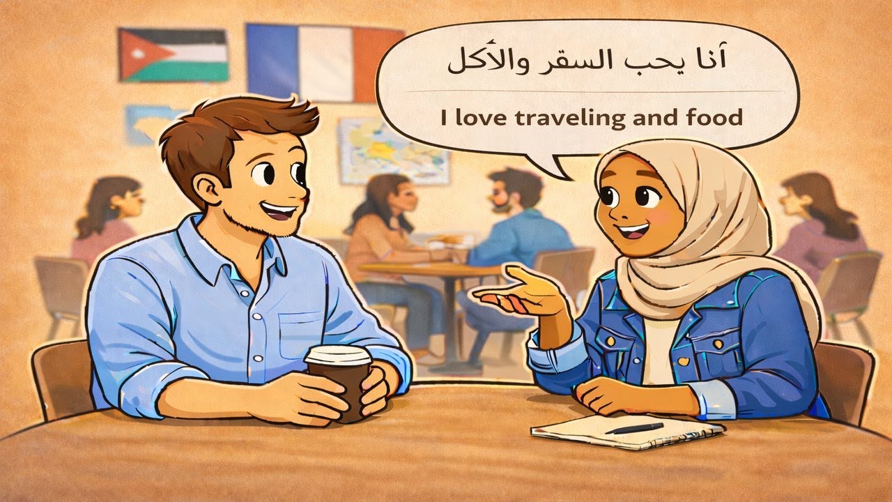 Levantine Arabic for Beginners, Listening Practice | Self Introduction