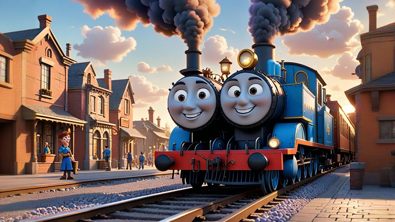 Timmy Train Rides a Loop | Fun Train Song for Kids | Nursery Rhymes and Baby Songs