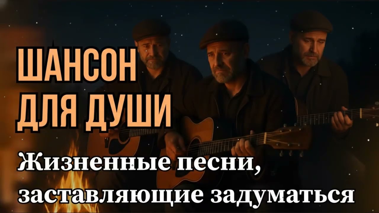 ЖИЗНЕННЫЕ ПЕСНИ, ЗАСТАВЛЯЮЩИЕ ЗАДУМАТЬСЯ | ДУШЕВНЫЙ РУССКИЙ ШАНСОН