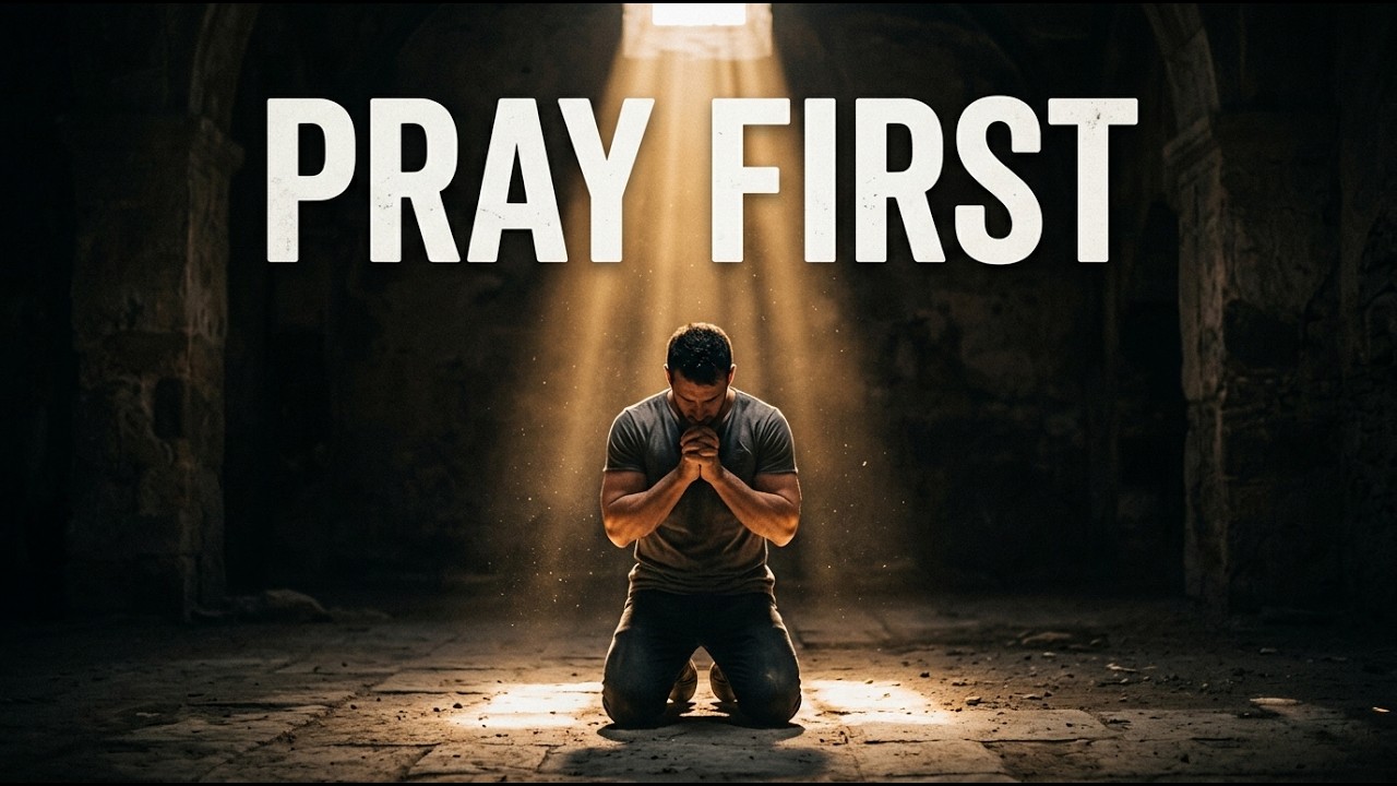 WHEN YOU HAVE NO FIGHT LEFT 😤 | Pray First | Christian Rap ✝️