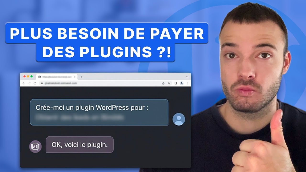 Cette IA crée des plugins WordPress et les publie sur votre site ! (gratuitement)