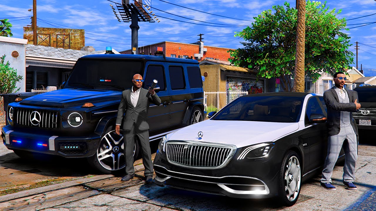 ОТЕЦ И СЫН В GTA 5 - НАНЯЛ СТАРОГО ОХРАННИКА НА ГЕЛИКЕ! ЕЗДА В СОПРОВОЖДЕНИИ С ОХРАНОЙ! 🌊ВОТЕР