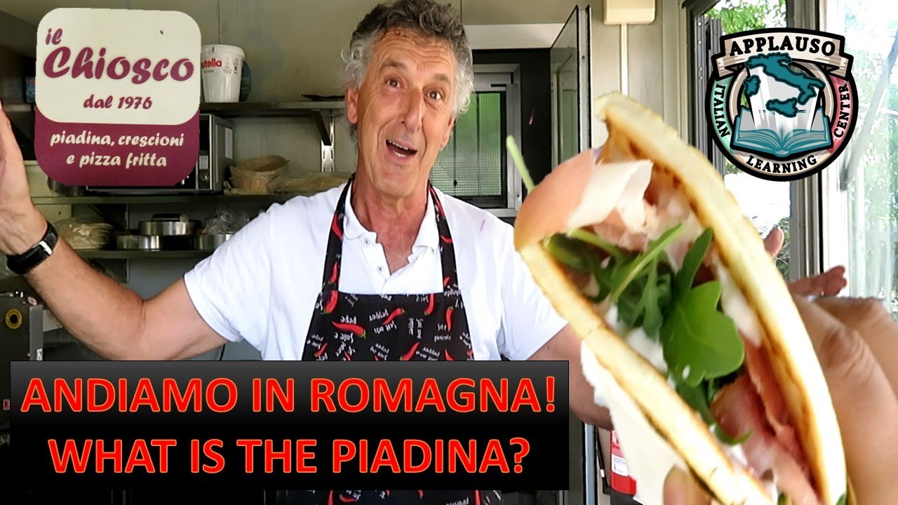 What is the Piadina Romagnola? Italian Music and Food in Northern Italy