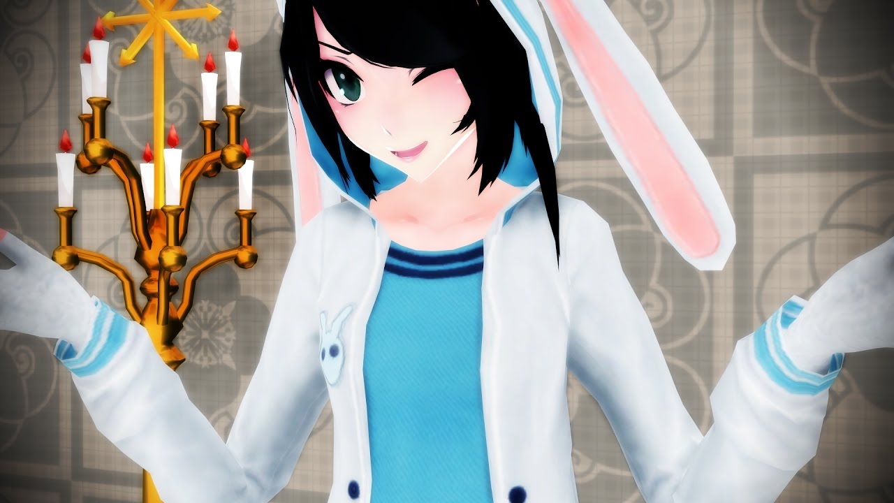 【MMD】 Prank call