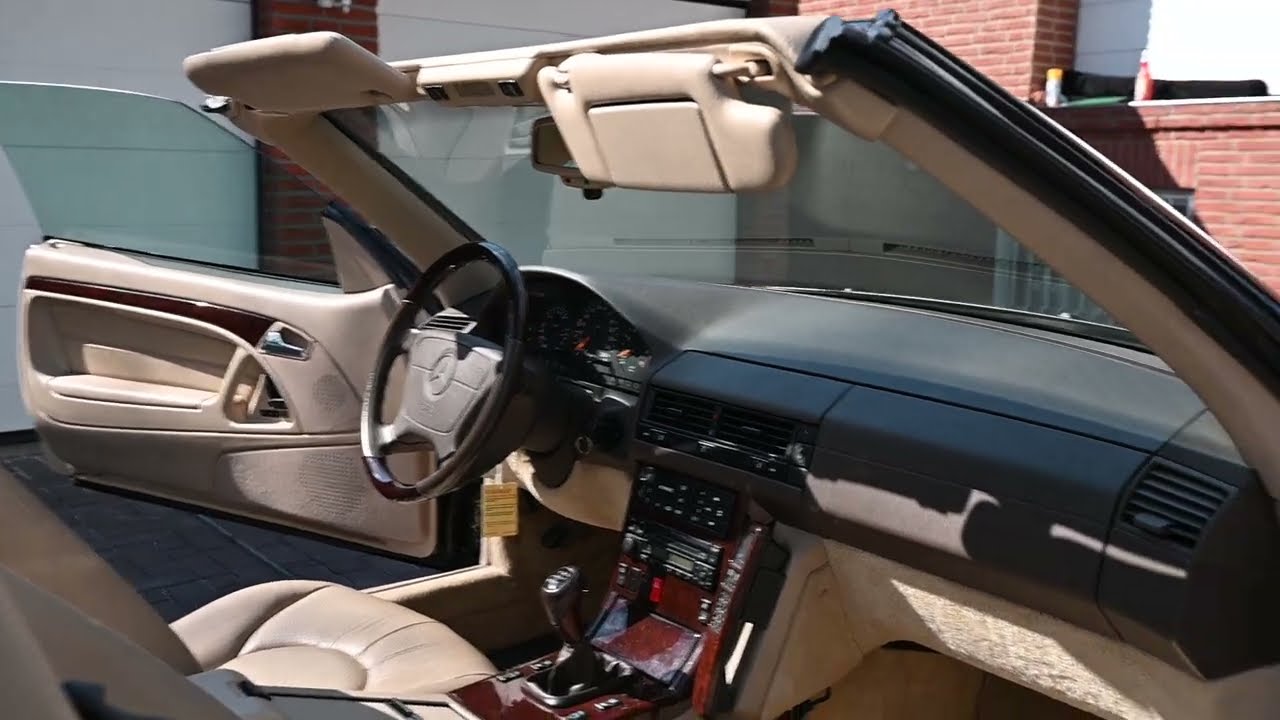 1996 Mercedes Benz SL 280 R129 interieur