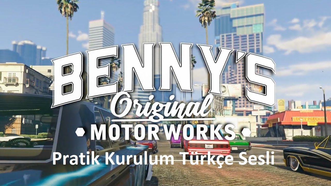 GTA V - Benny's Motorworks Ve Script Hook V + Trainer Kurulum