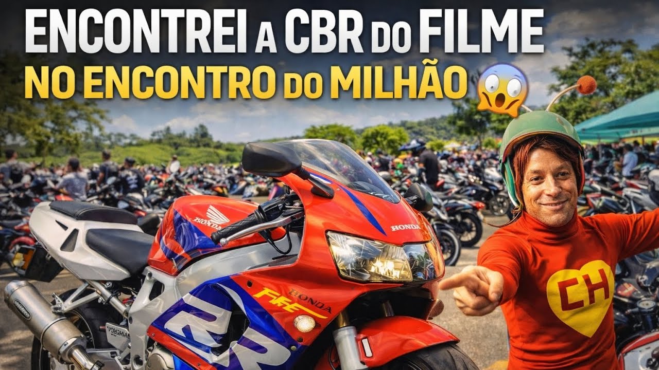 ENCONTREI A CBR DO FILME NO ENCONTRO DO MILHÃO 😱🔥
