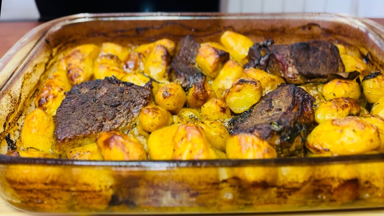 ✅ Vitela Assada no Forno